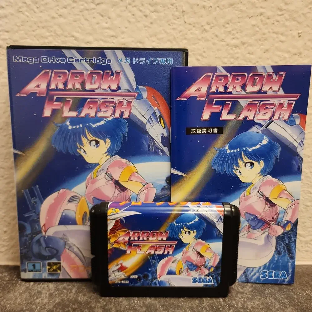 Game - Arrow Flash (CIB) - Mega Drive / Genesis [JAP Import] - Sega